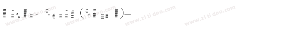 Bistro Serif (Slant)字体转换